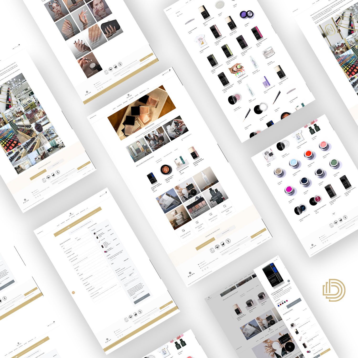 Doina salon nail academie - E-Commerce