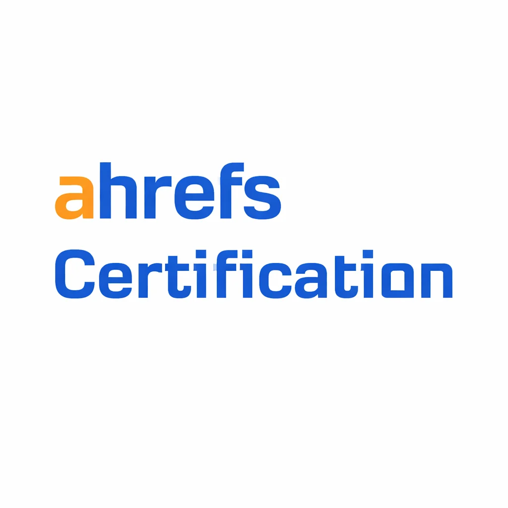 ahrefs certifications trtdigital agence seo maroc